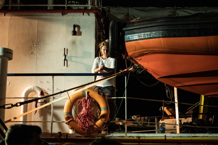 11 Sea Watch 3 Arriving Lampedusa Standoff Carola Rackete Mediterranean Selene Magnolia