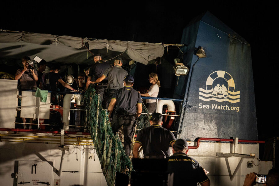 21 Sea Watch 3 Arriving Lampedusa Standoff Carola Rackete Mediterranean Selene Magnolia